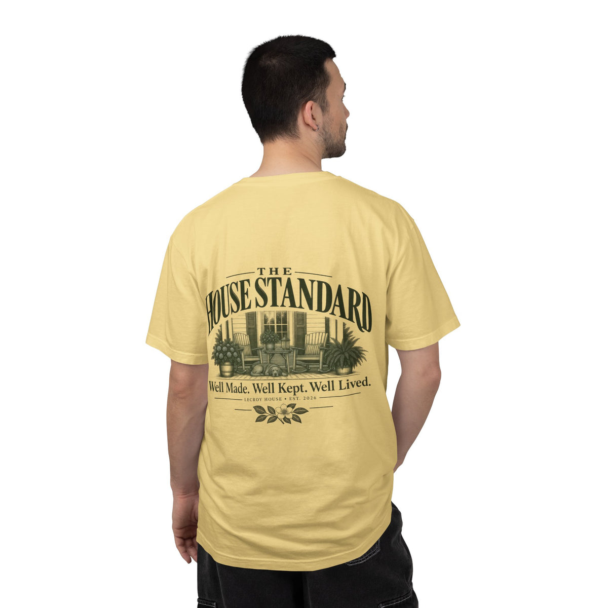 House Standard Graphic T-Shirt — "Well Made. Well Kept. Well Lived."