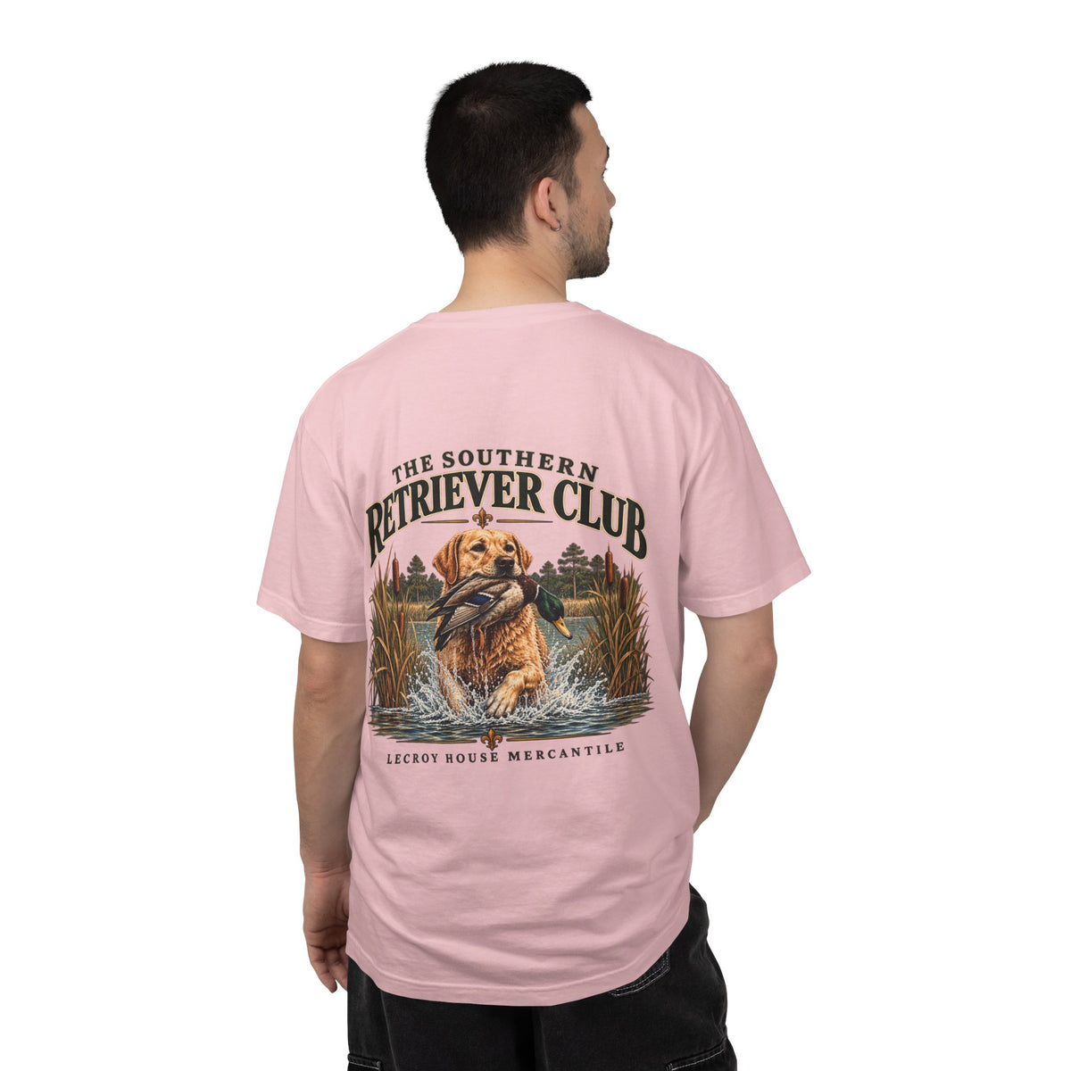 Retriever Club T-Shirt – 'The Southern Retriever Club' Hunting Dog Graphic Tee