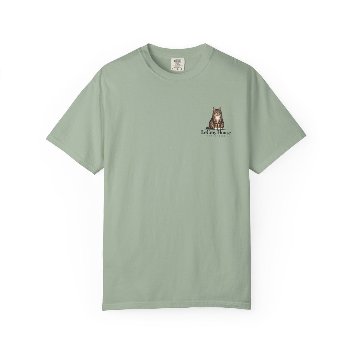 House Cat T-Shirt — "The House Cat" Vintage Cat Illustration (LeCroy House)
