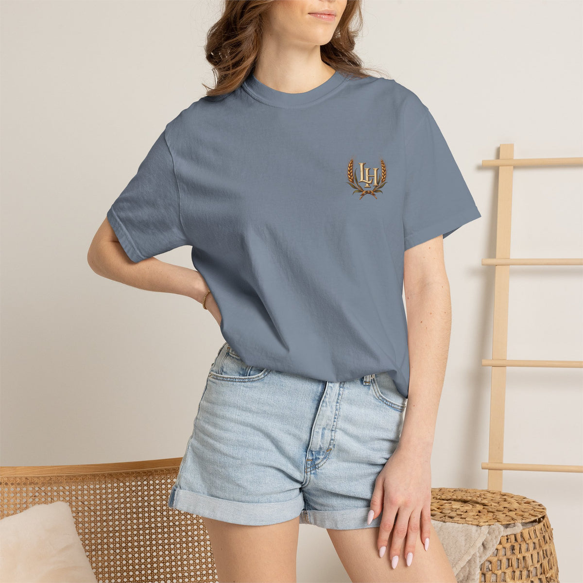 Thanksgiving Harvest T-Shirt — "Gather Close, Give Thanks" Fall Tee
