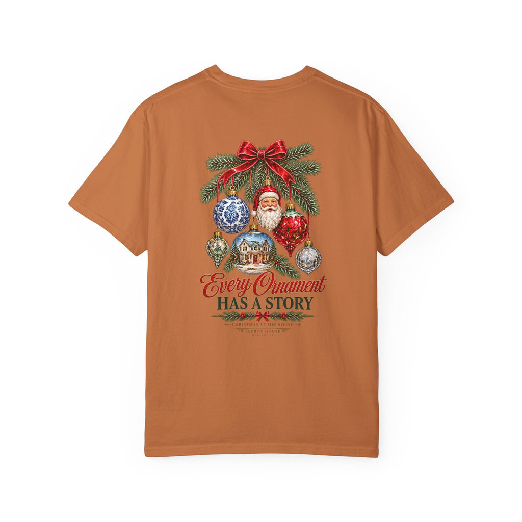 Every Ornament Has a Story Christmas T-Shirt