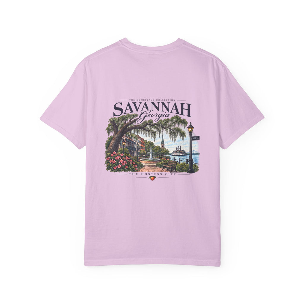 Savannah Georgia Scenic T-Shirt — Riverfront Ogeechee Park Design
