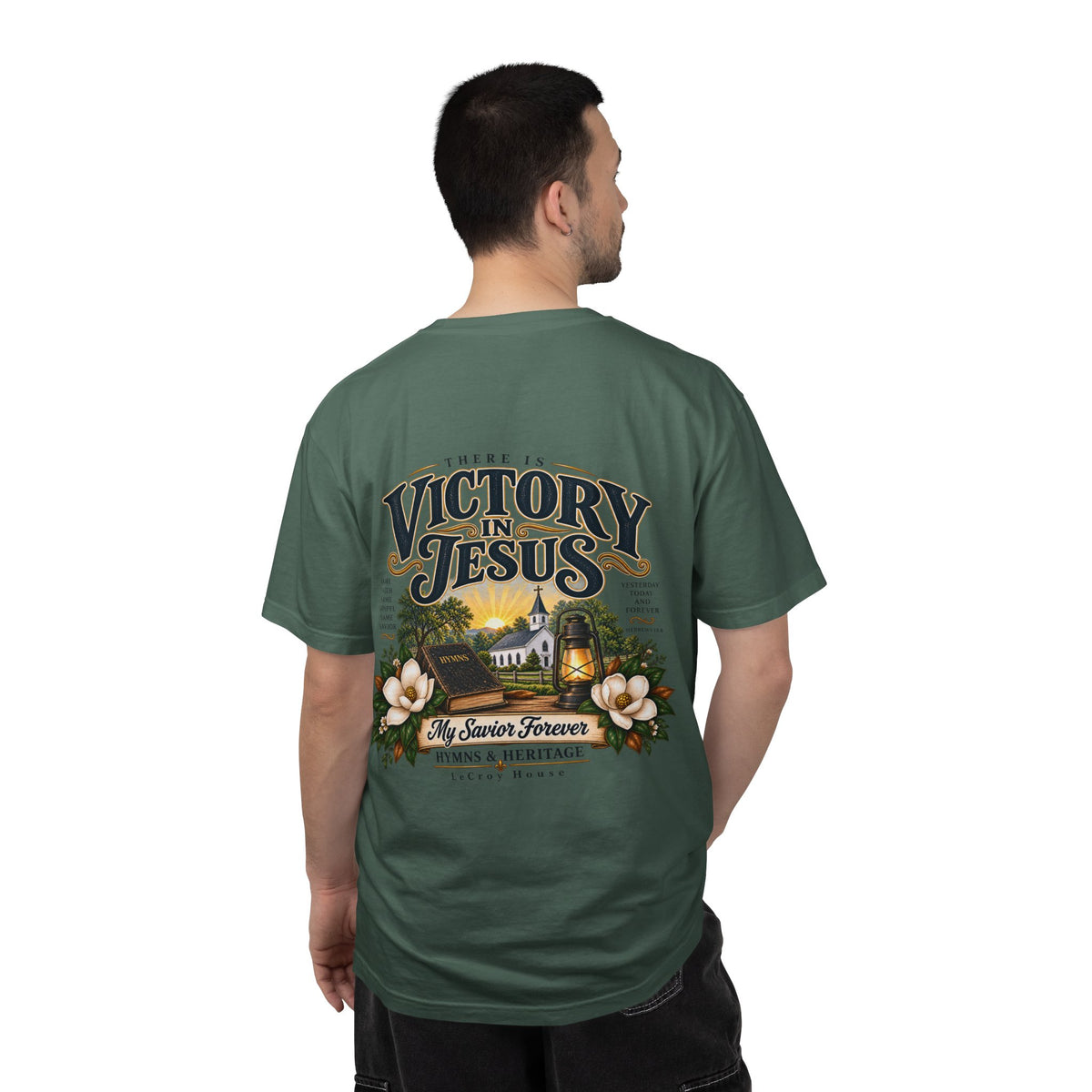 Victory in Jesus T-Shirt — Christian Faith Graphic Tee