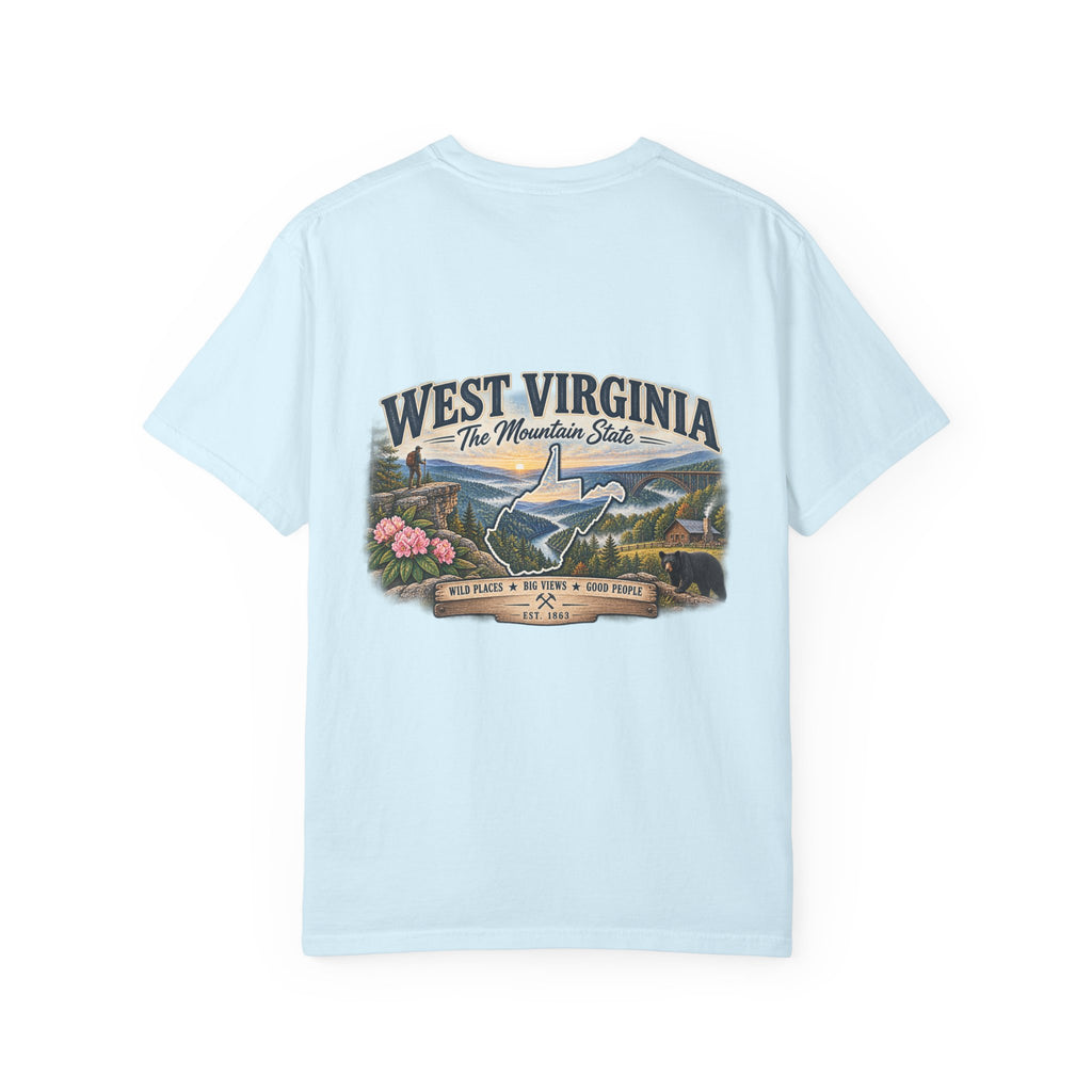 West Virginia Mountain State T-Shirt — Scenic State Pride Tee