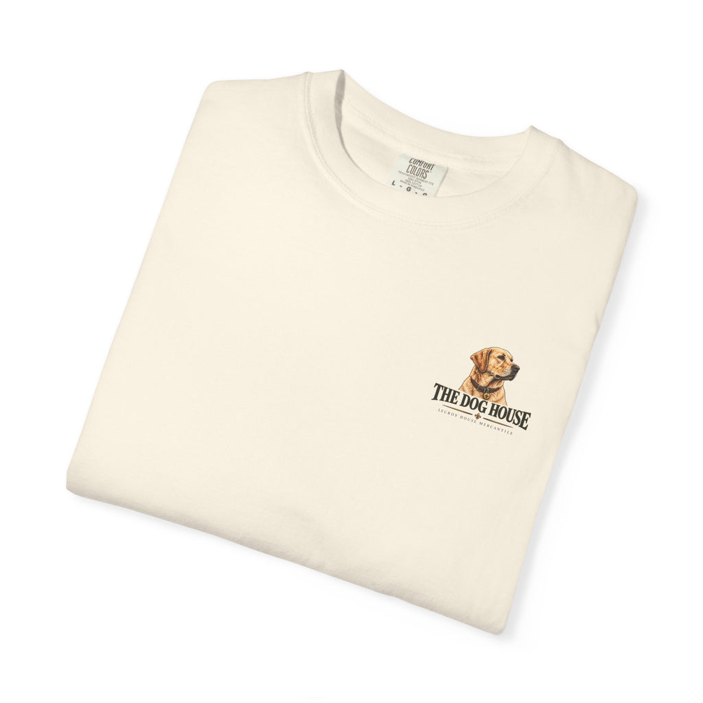 Dog House Graphic T-Shirt — 'The Dog House' Labrador Design