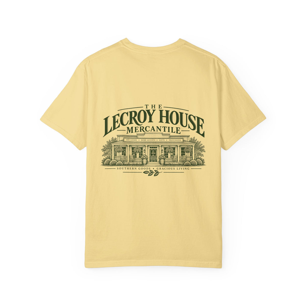 Lecroy House Mercantile T-Shirt — Vintage Storefront Graphic Tee