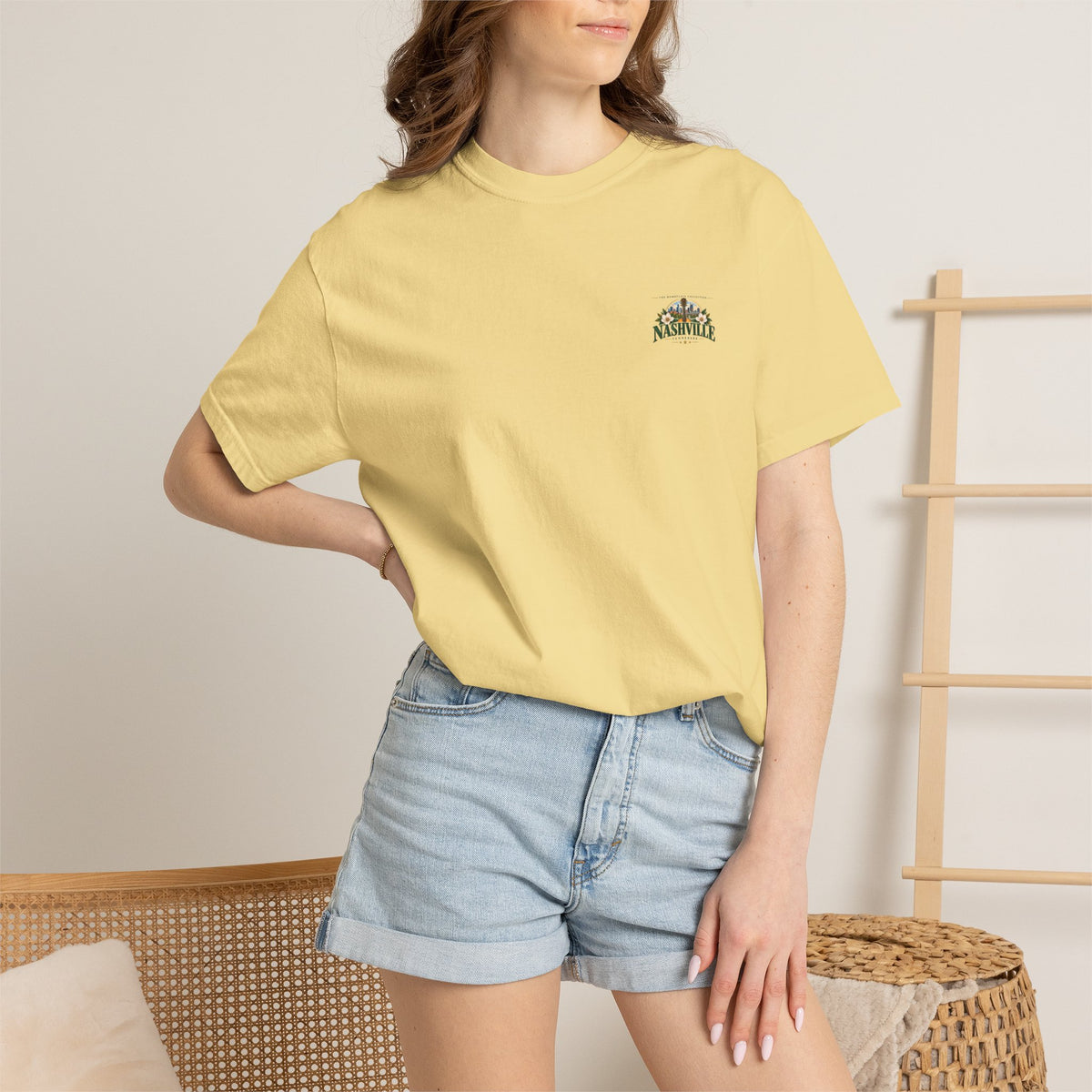Nashville Skyline T-Shirt — Music City Souvenir Tee