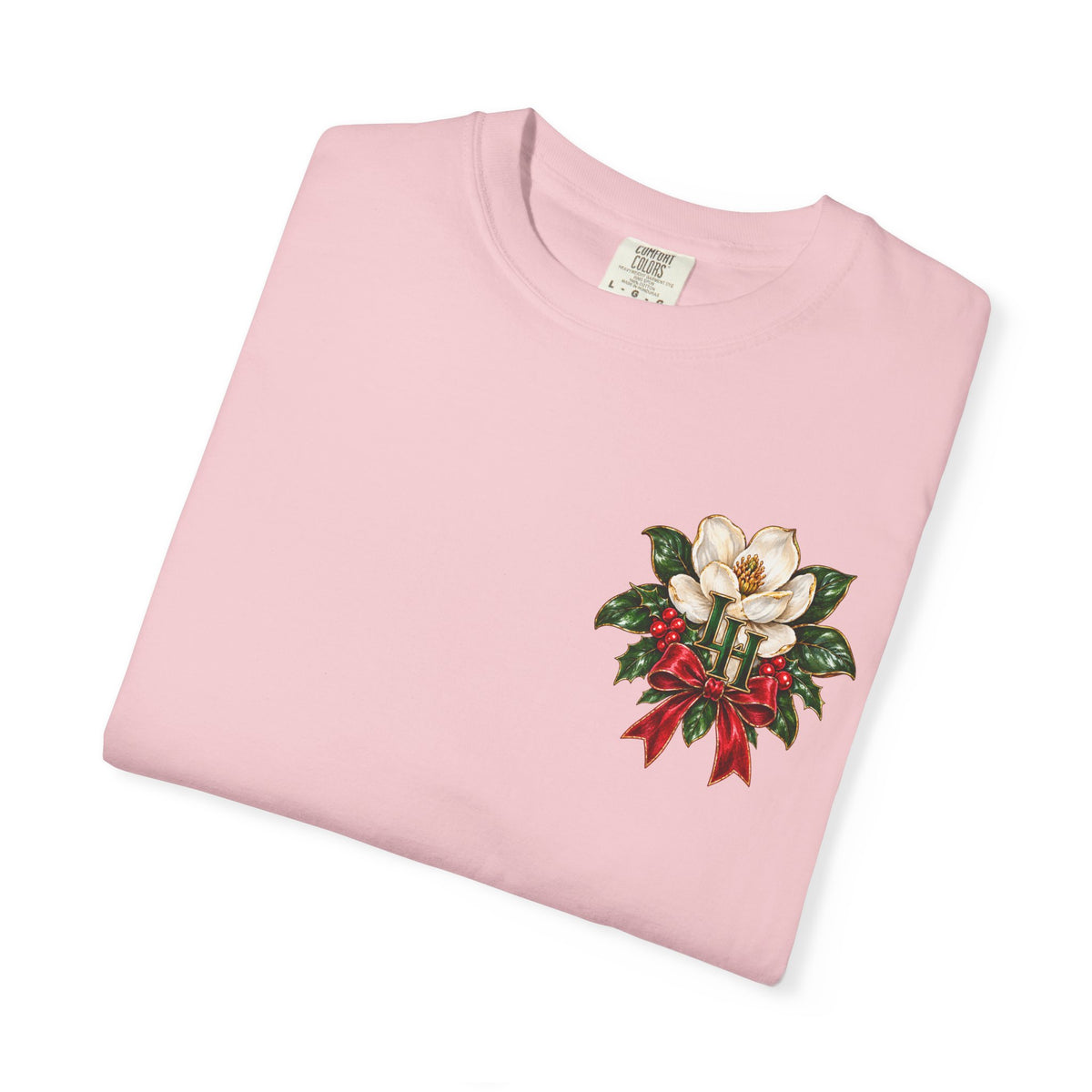 Christmas Magnolia T-Shirt — “A Very Merry Southern Christmas” Holiday Tee