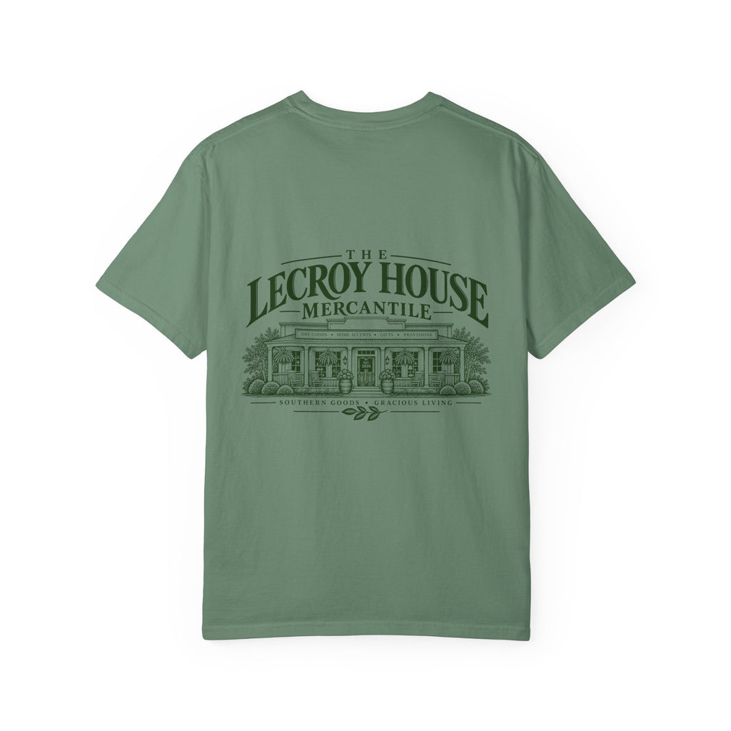 Lecroy House Mercantile T-Shirt — Vintage Storefront Graphic Tee