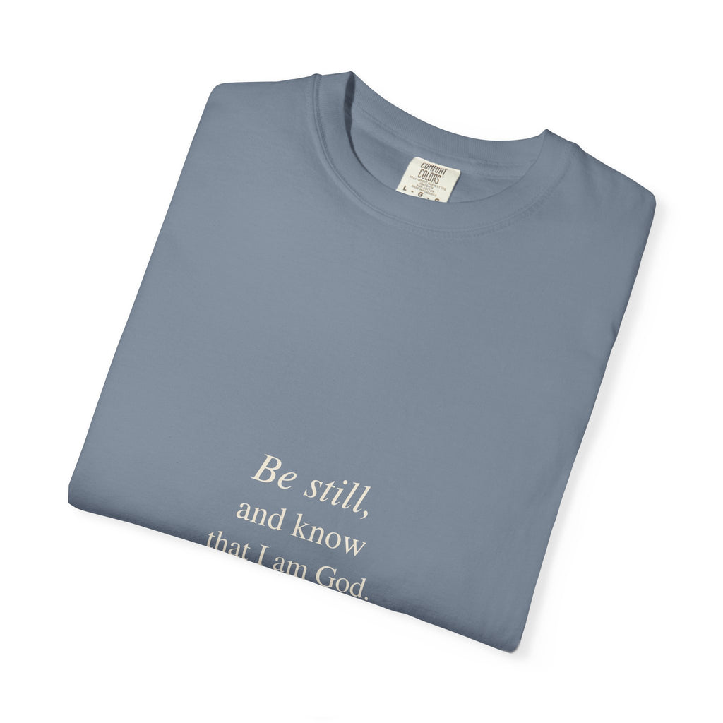 Classic White T-Shirt — Soft Garment-Dyed Crew Tee