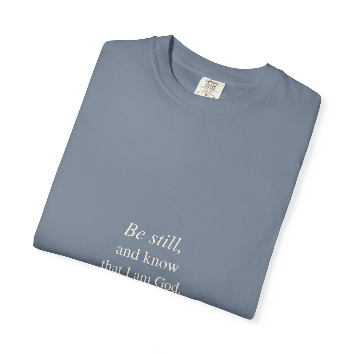 Classic White T-Shirt — Soft Garment-Dyed Crew Tee