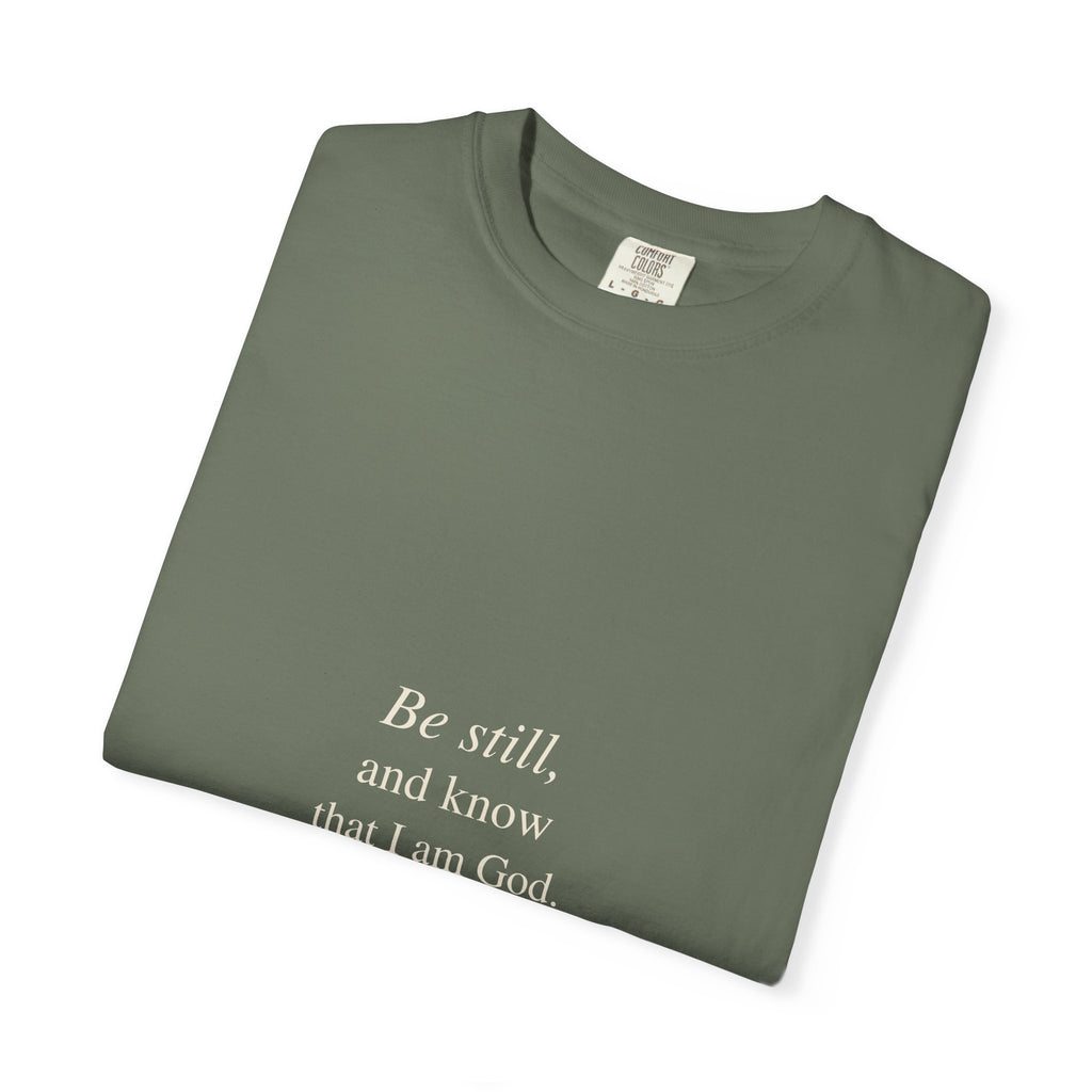 Classic White T-Shirt — Soft Garment-Dyed Crew Tee