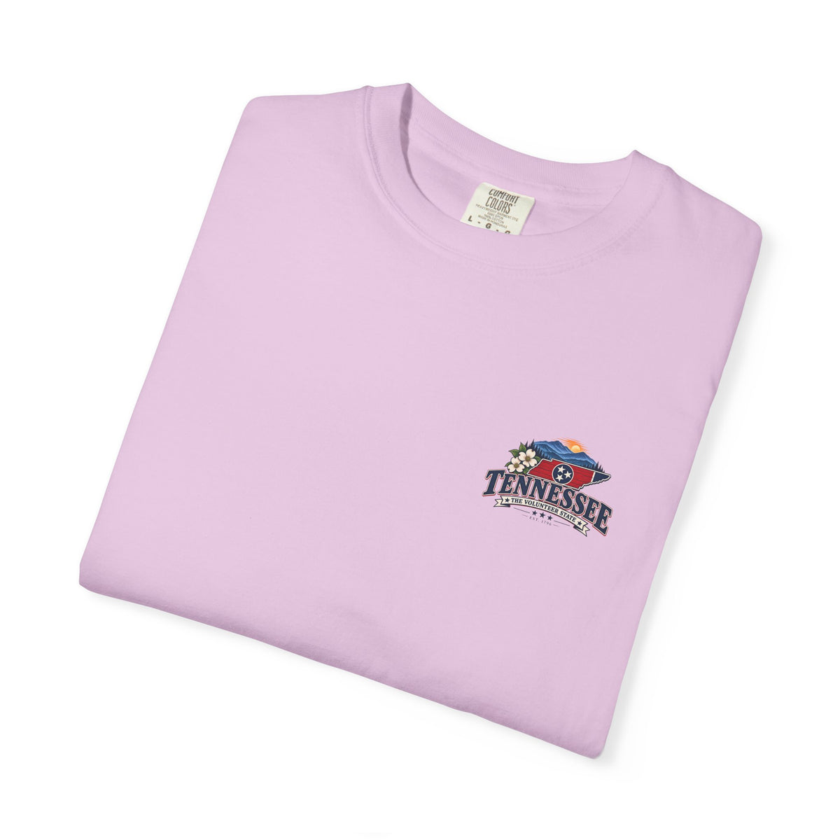 Tennessee Scenic T-Shirt — "Tennessee The Volunteer State" Vintage Travel Tee