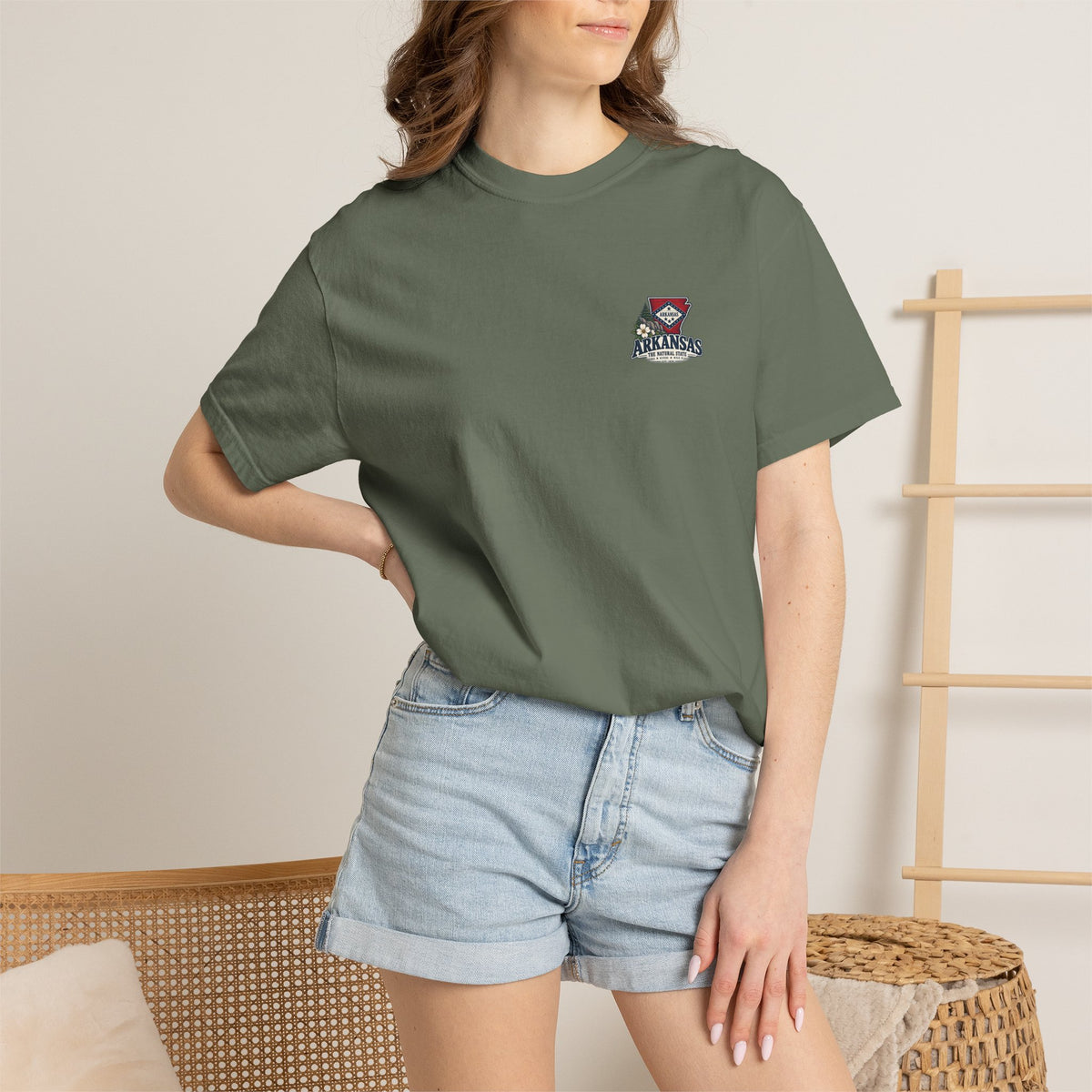 Arkansas The Natural State T-Shirt — Scenic State Pride Tee