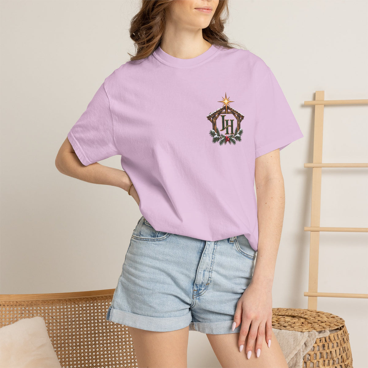 Christmas Nativity T-Shirt — "The Manger Season" Holiday Tee