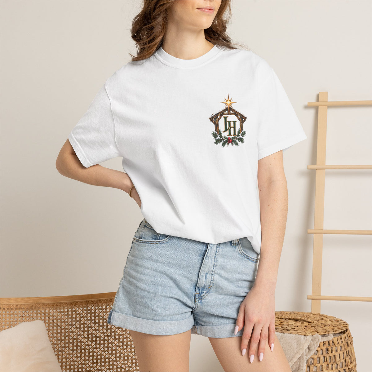 Christmas Nativity T-Shirt — "The Manger Season" Holiday Tee