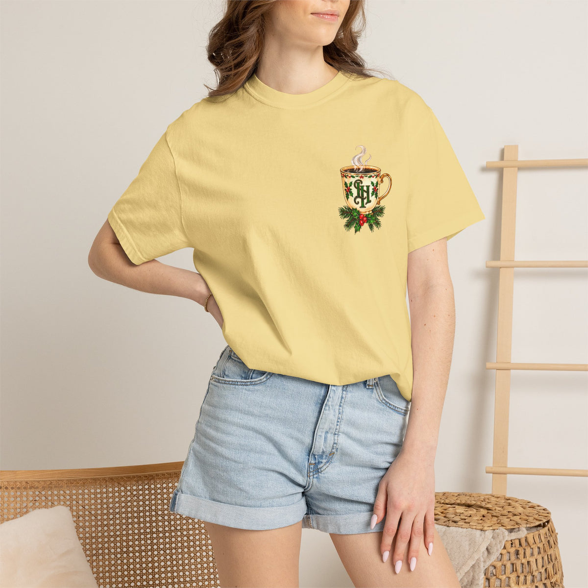 Christmas Morning Tee — Holiday Breakfast & Presents Graphic T-Shirt