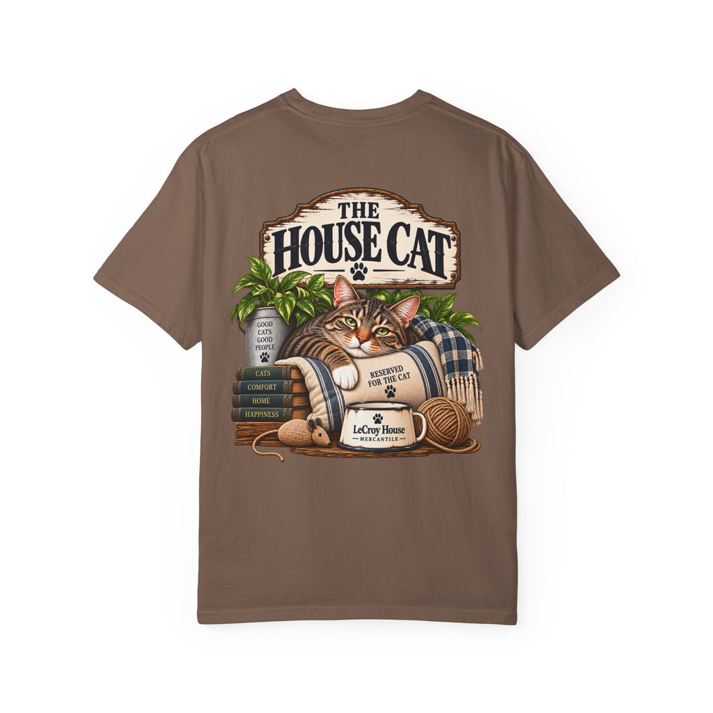 House Cat T-Shirt — Cozy Cat Lover Graphic Tee