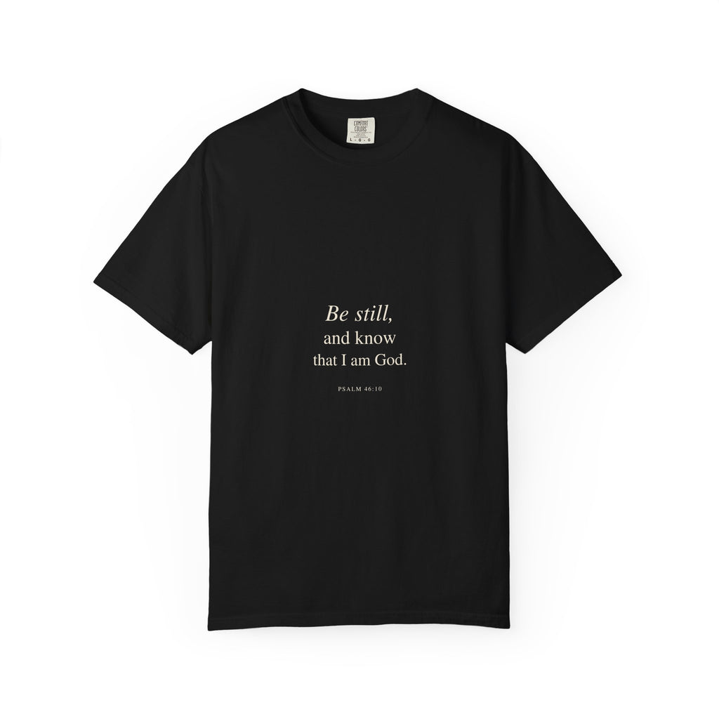 Classic White T-Shirt — Soft Garment-Dyed Crew Tee