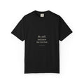 Classic White T-Shirt — Soft Garment-Dyed Crew Tee