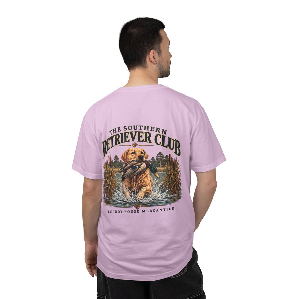 Retriever Club T-Shirt – 'The Southern Retriever Club' Hunting Dog Graphic Tee
