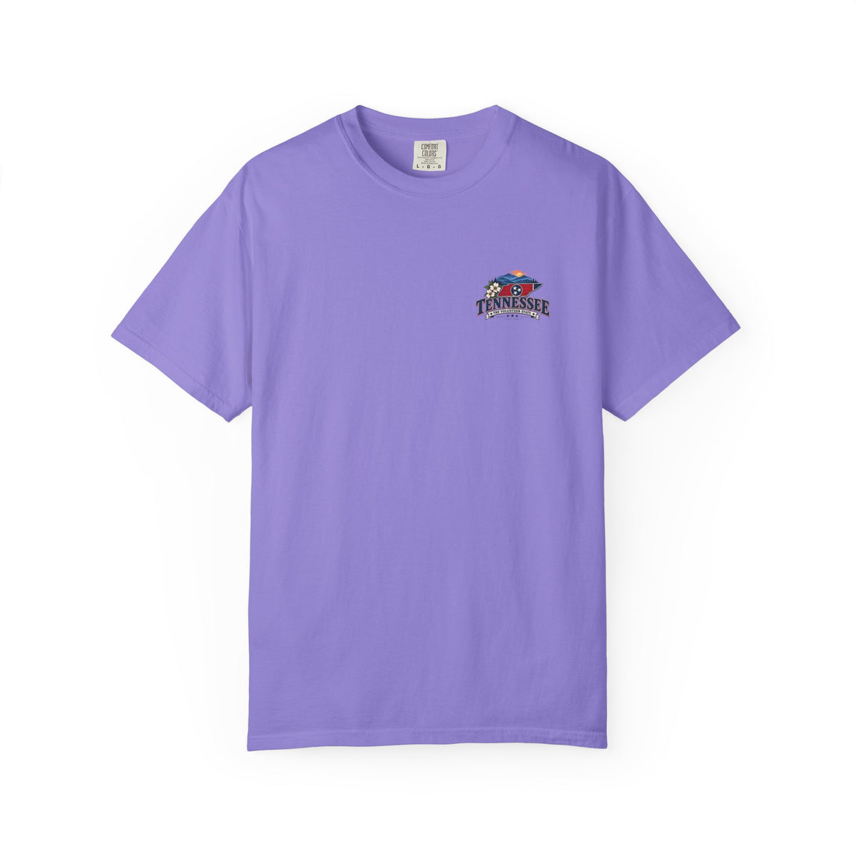 Tennessee Scenic T-Shirt — "Tennessee The Volunteer State" Vintage Travel Tee