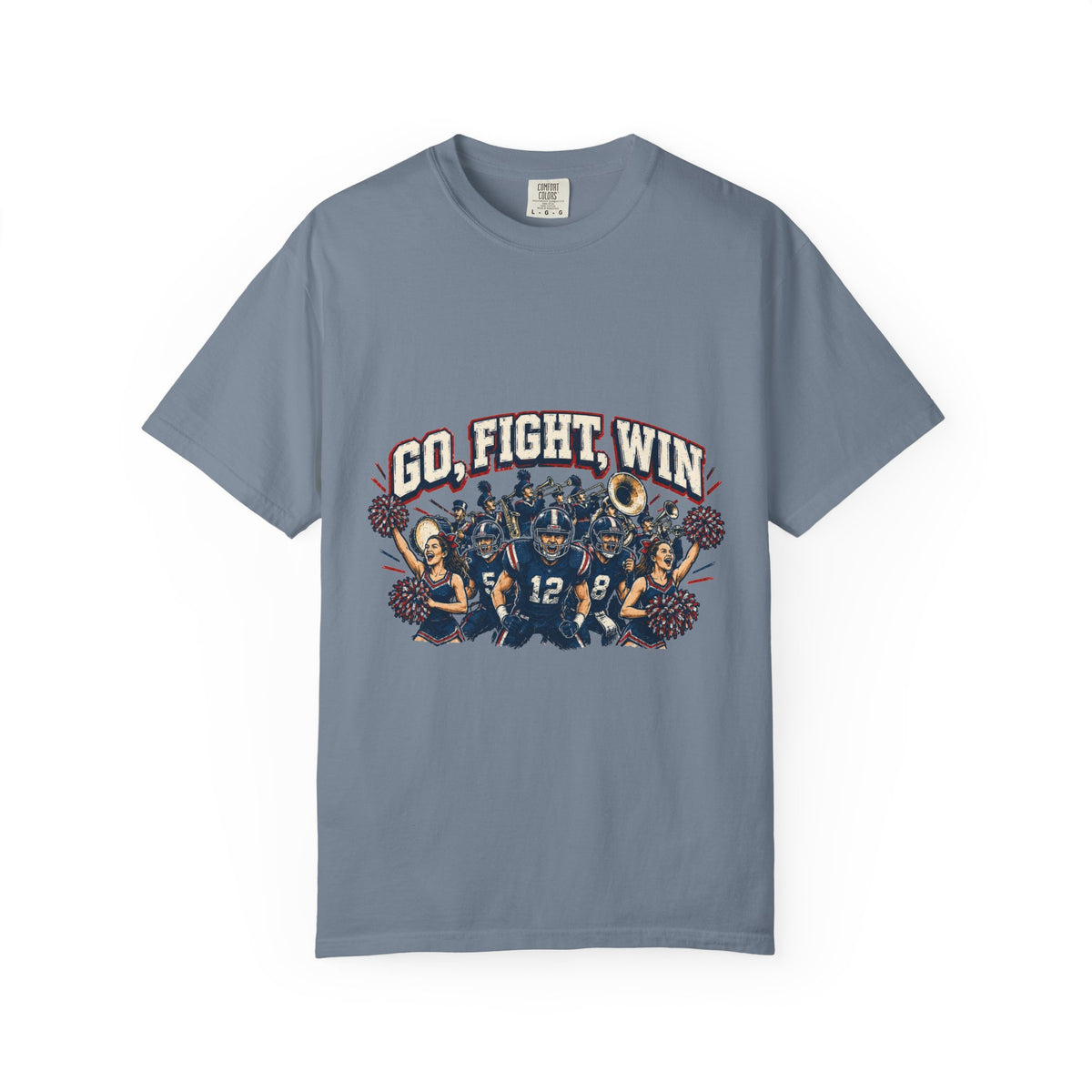 Go Fight Win Football Team T-Shirt