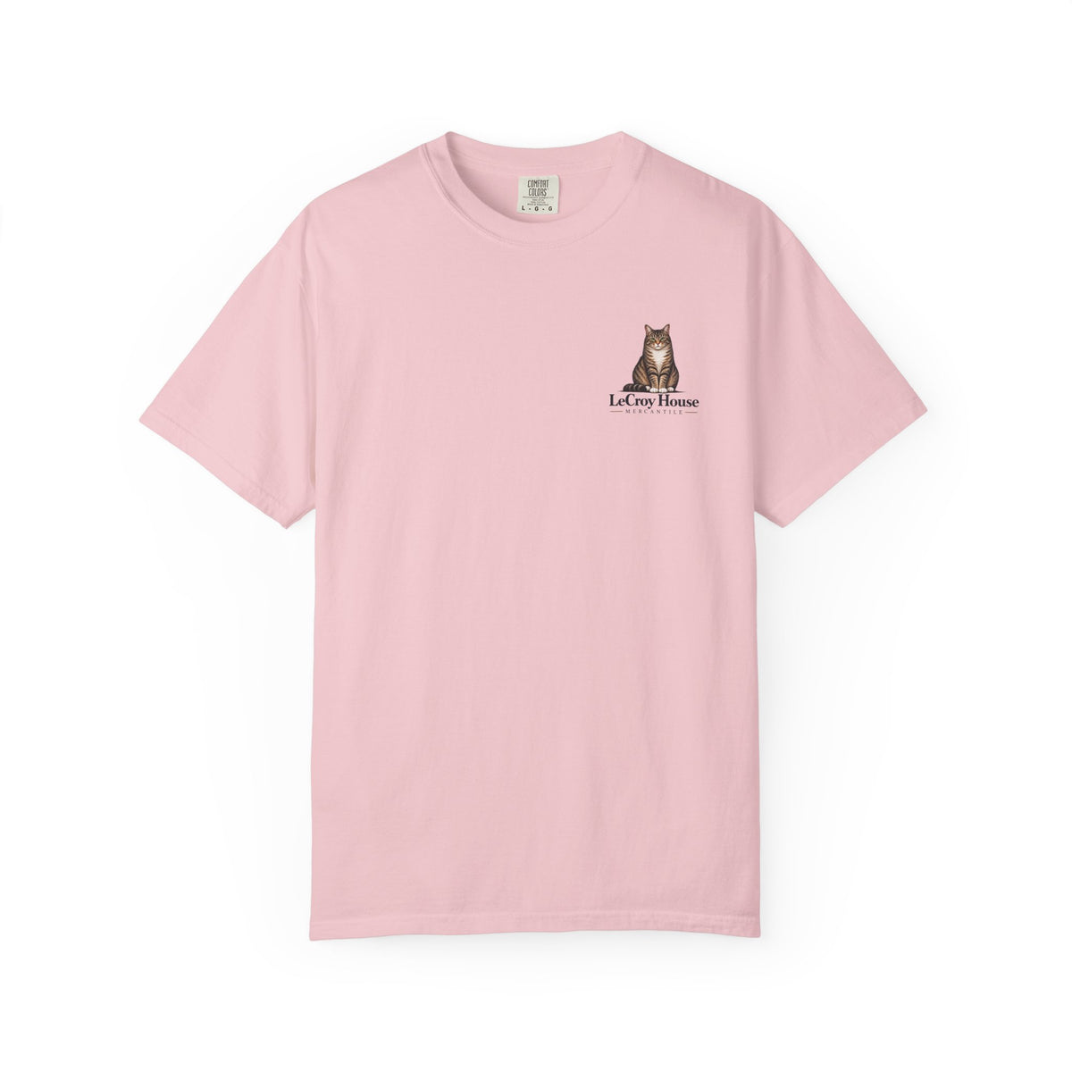 House Cat T-Shirt — "The House Cat" Vintage Cat Illustration (LeCroy House)