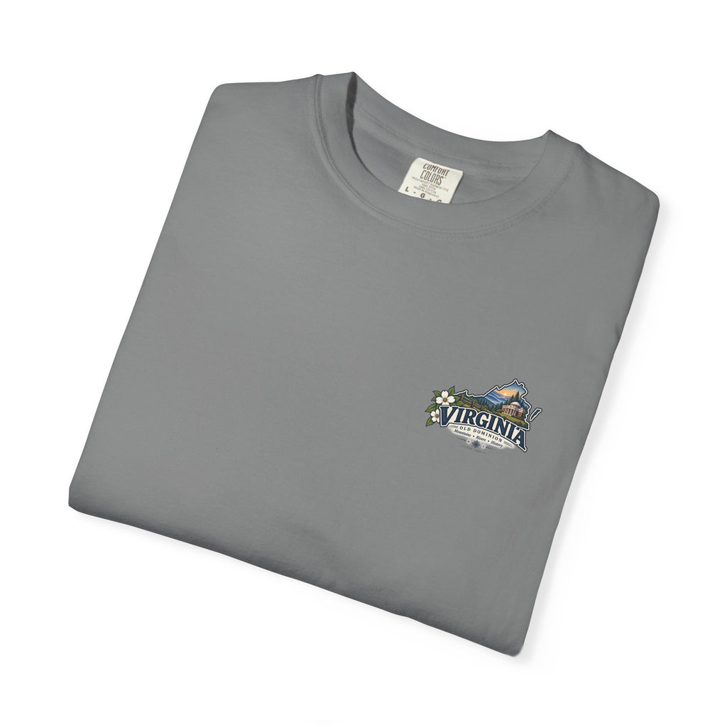 Virginia Scenic T-Shirt — Retro State Pride Design