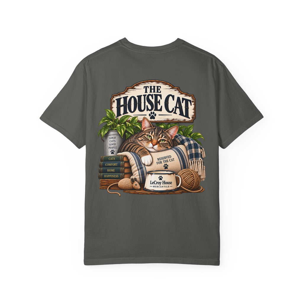 House Cat T-Shirt — Cozy Cat Lover Graphic Tee