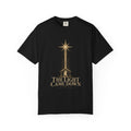 The Light Came Down T-Shirt — Nativity Christmas Star Tee