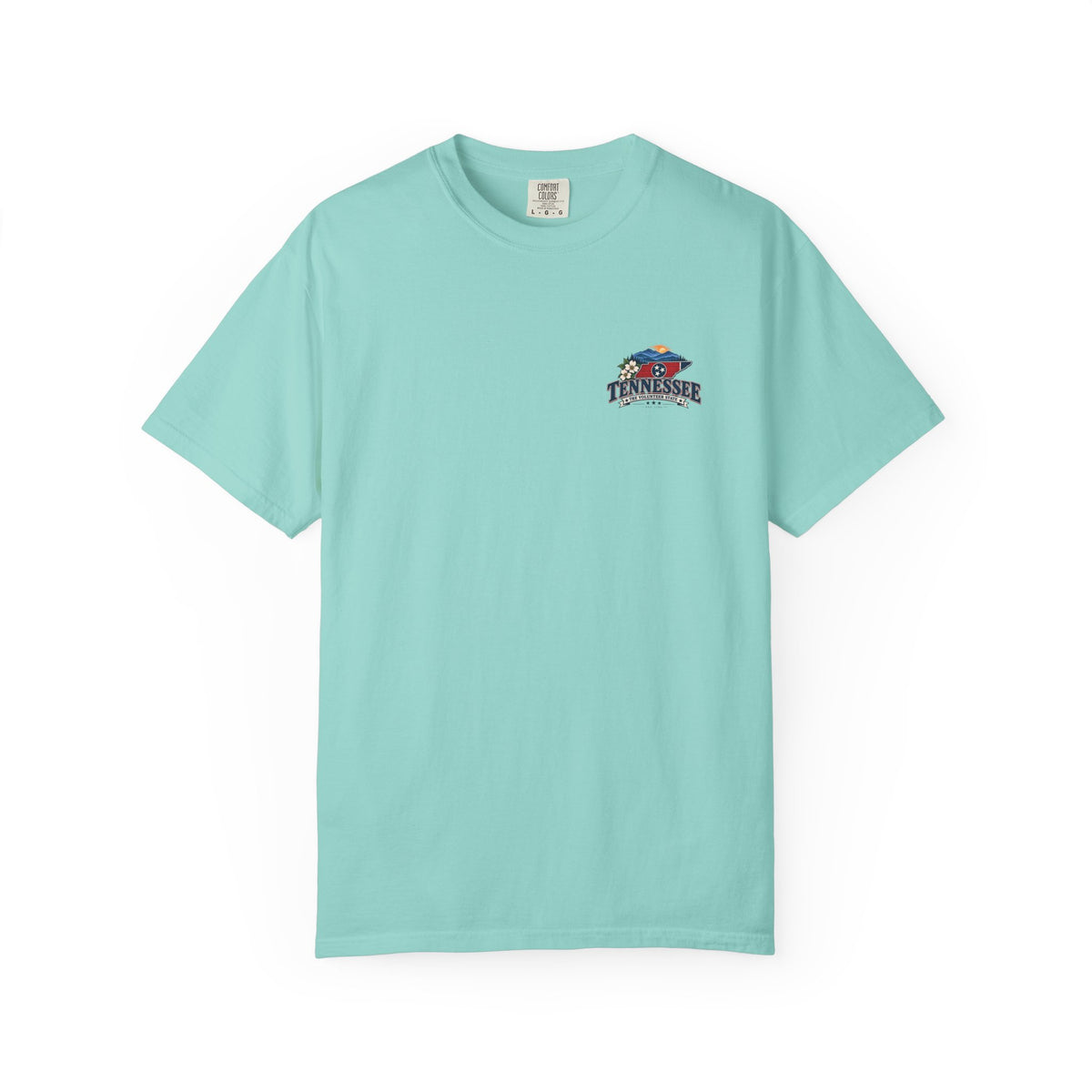 Tennessee Scenic T-Shirt — "Tennessee The Volunteer State" Vintage Travel Tee