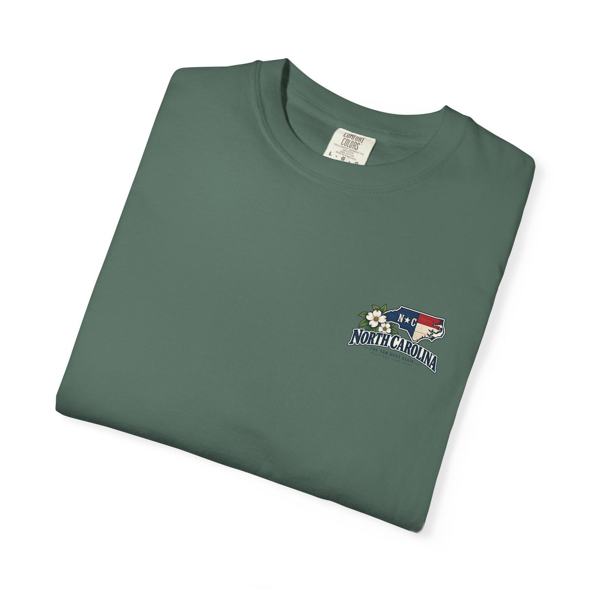 North Carolina State T-Shirt – 'The Tar Heel State' Scenic Tee