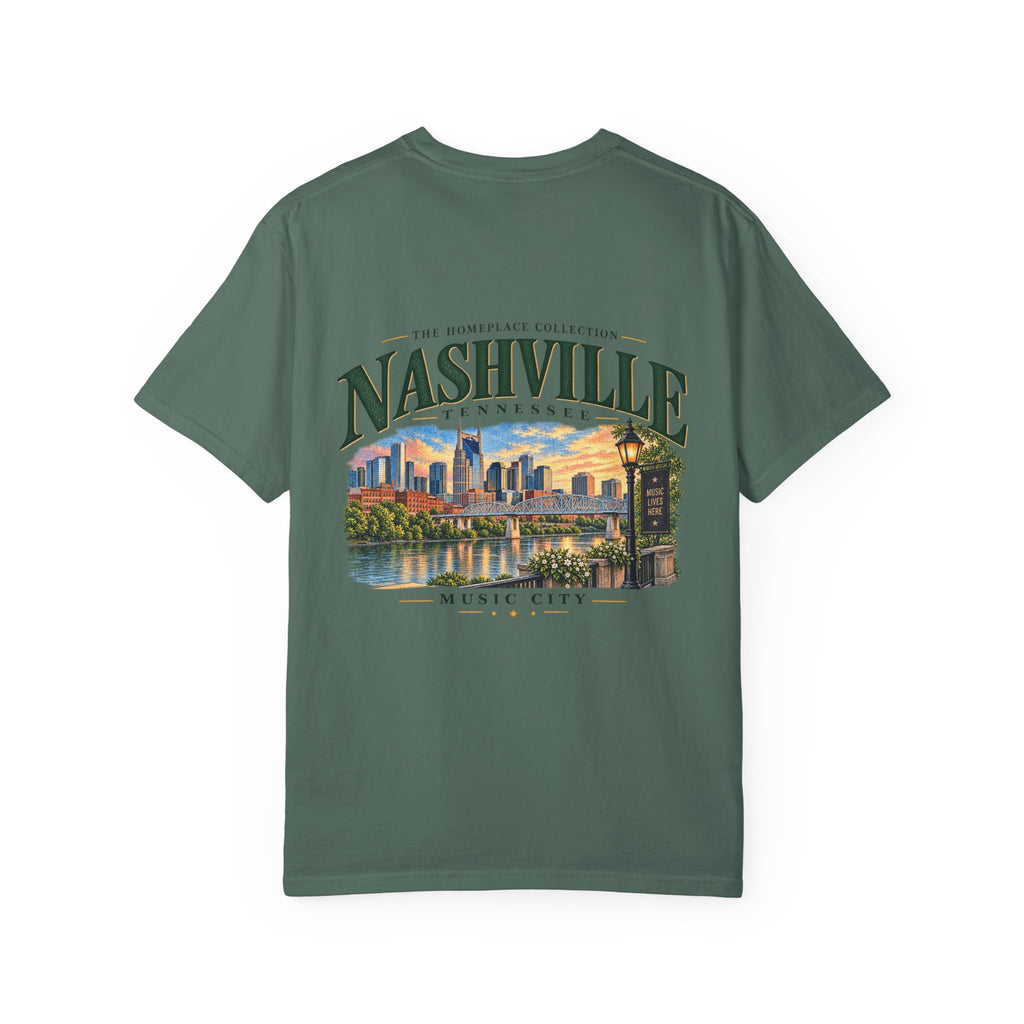 Nashville Skyline T-Shirt — Music City Souvenir Tee
