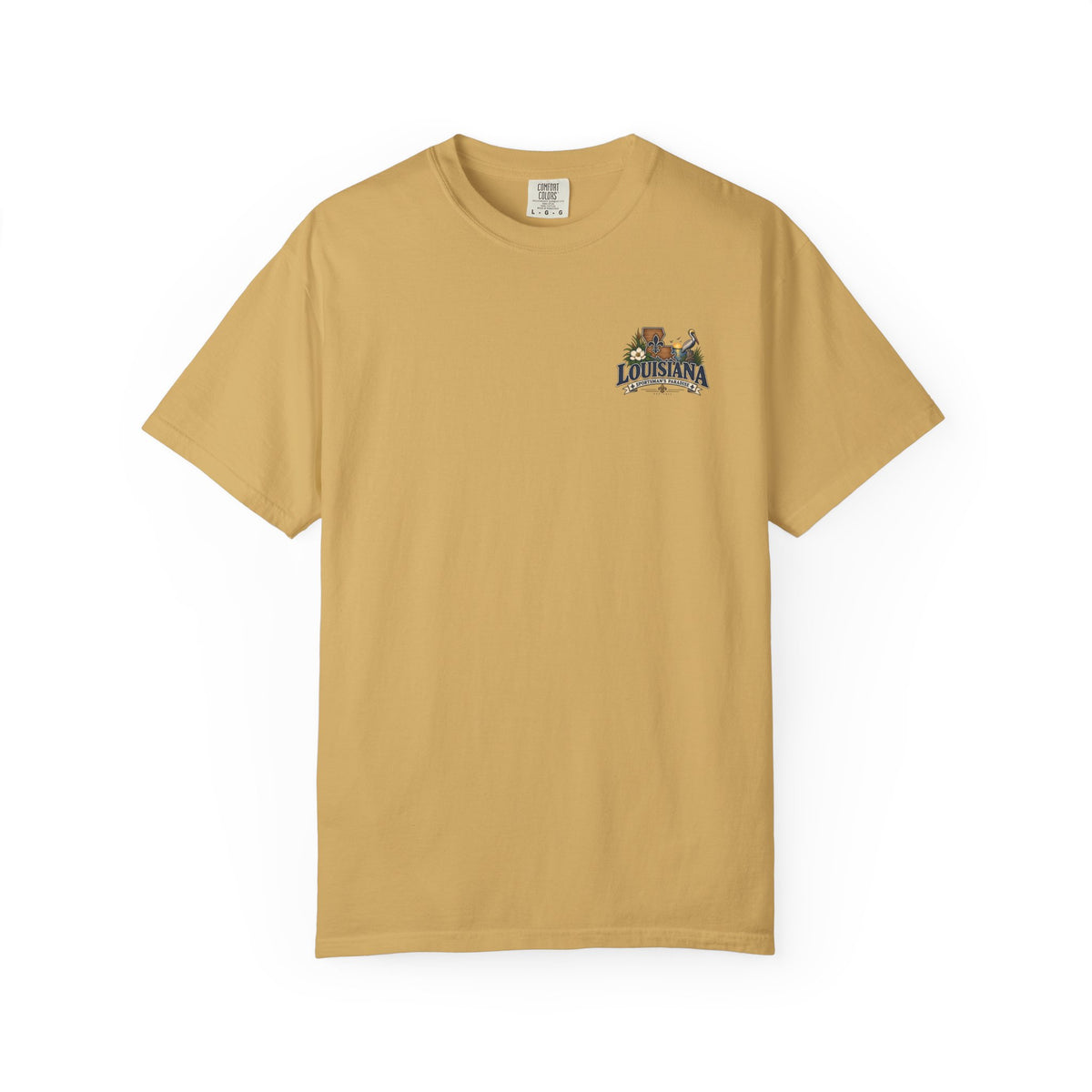 Louisiana Scenic T‑Shirt — State Souvenir Tee (Bayou, Jazz & Cajun Design)