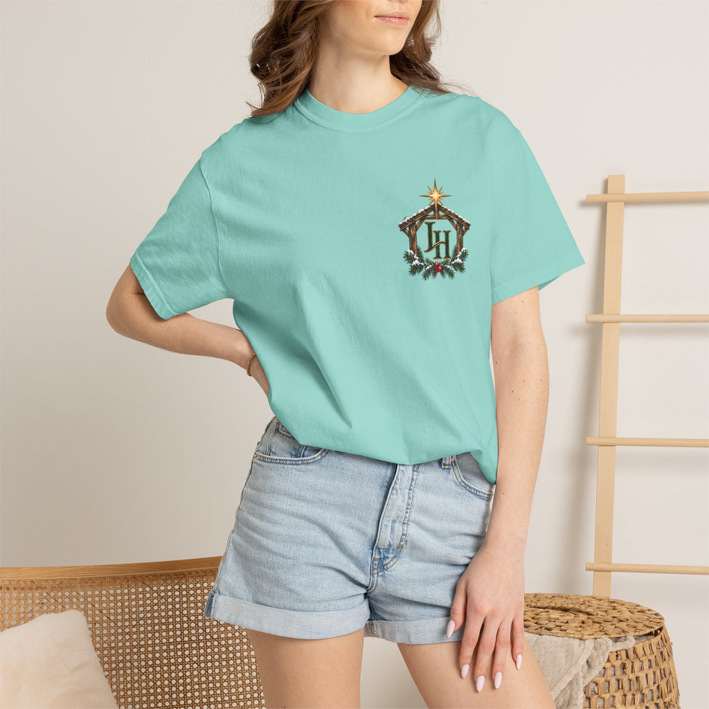 Christmas Nativity T-Shirt — "The Manger Season" Holiday Tee