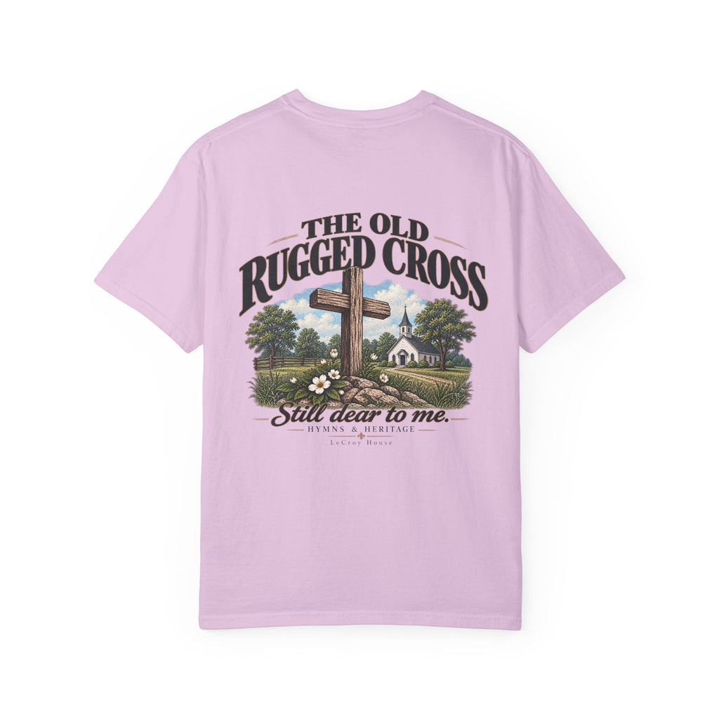 The Old Rugged Cross T-shirt — Christian Cross Graphic Tee