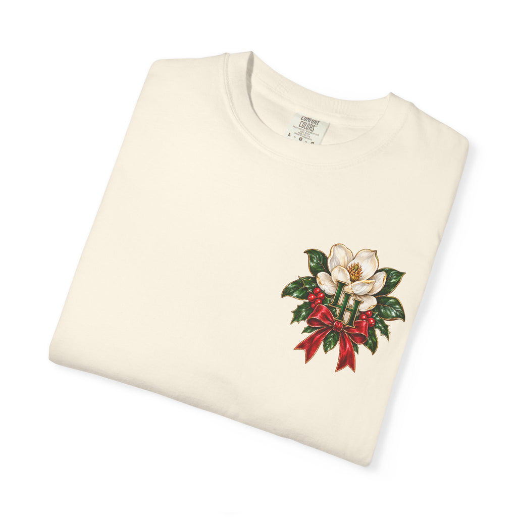 Christmas Magnolia T-Shirt — “A Very Merry Southern Christmas” Holiday Tee