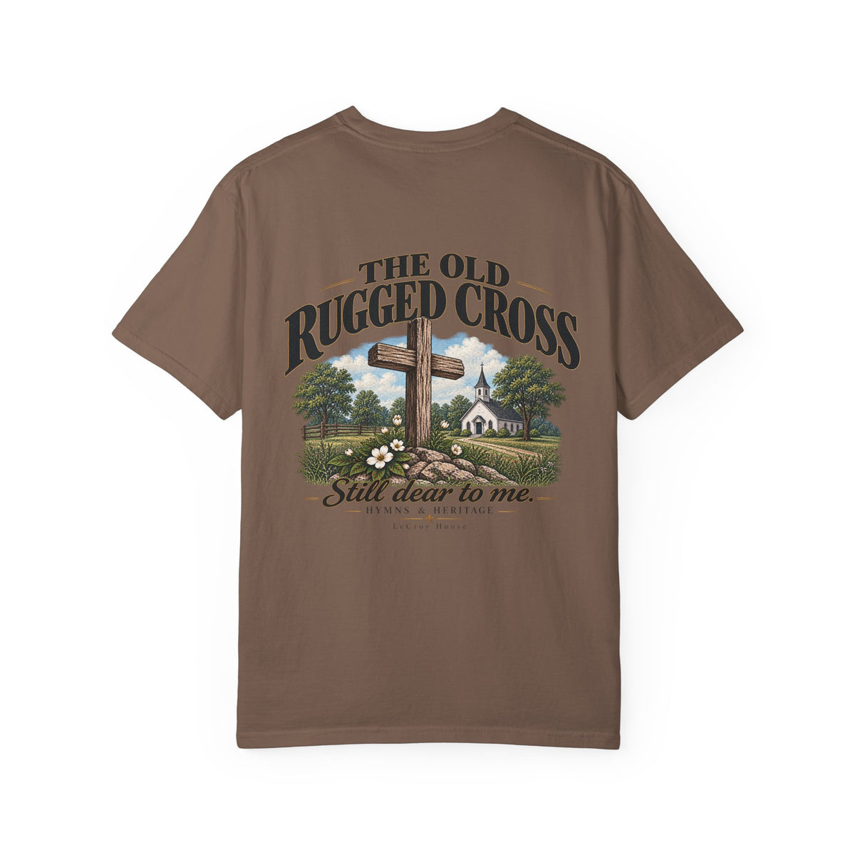 The Old Rugged Cross T-shirt — Christian Cross Graphic Tee