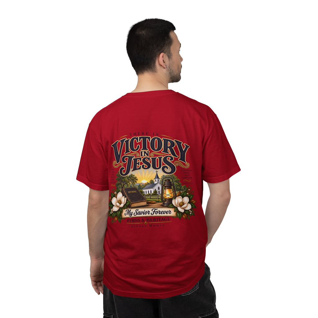 Victory in Jesus T-Shirt — Christian Faith Graphic Tee