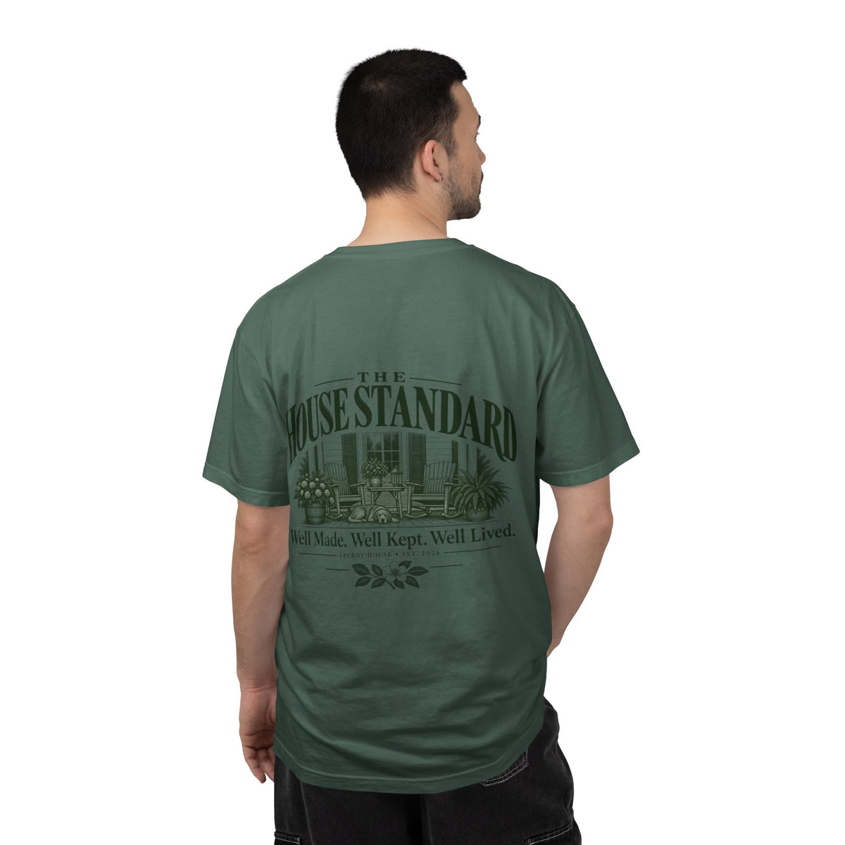 House Standard Graphic T-Shirt — "Well Made. Well Kept. Well Lived."