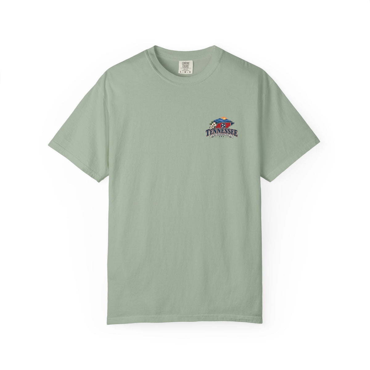 Tennessee Scenic T-Shirt — "Tennessee The Volunteer State" Vintage Travel Tee