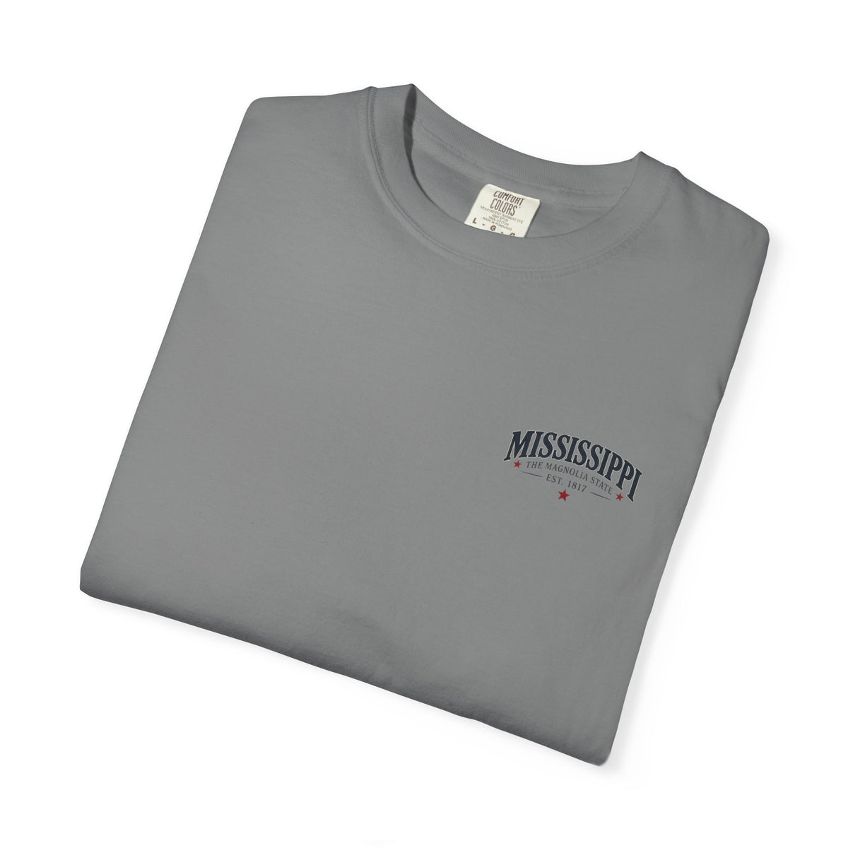 Mississippi Magnolia State T-Shirt — State Capitol & River Graphic
