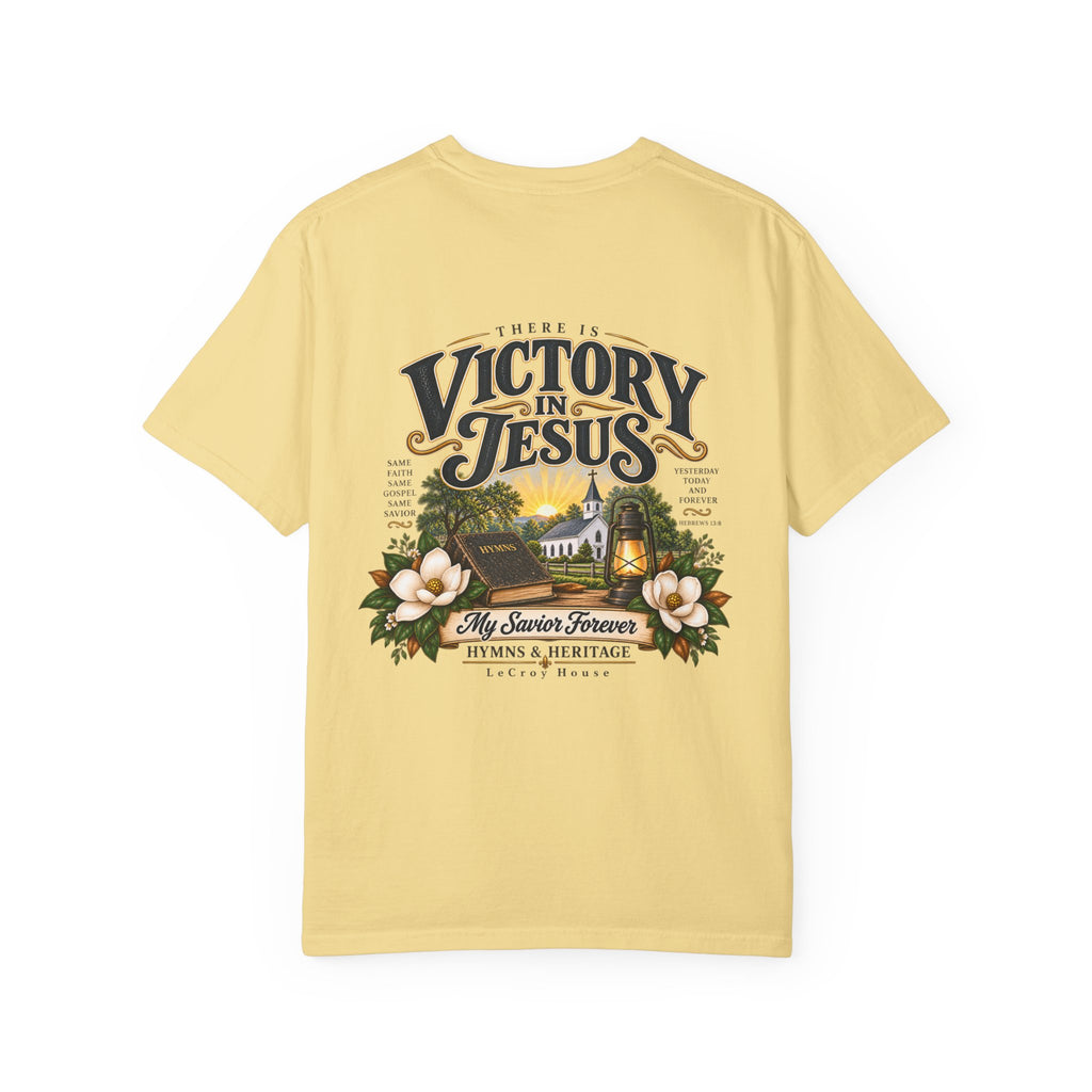 Victory in Jesus T-Shirt — Christian Faith Graphic Tee