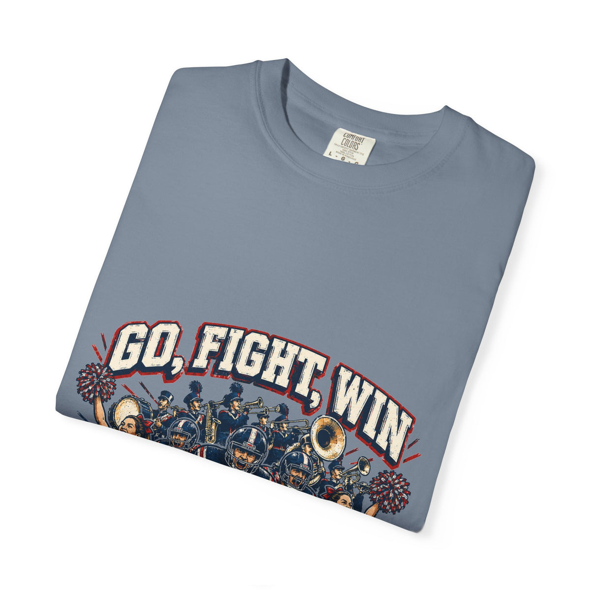 Go Fight Win Football Team T-Shirt