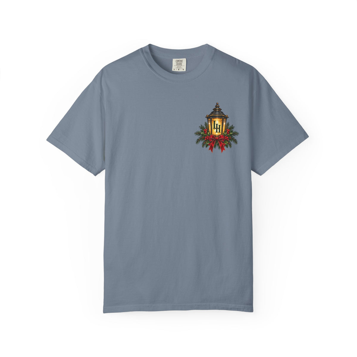 Christmas Porch Lantern T-Shirt — "Santa, We Left the Porch Light On" Holiday Tee