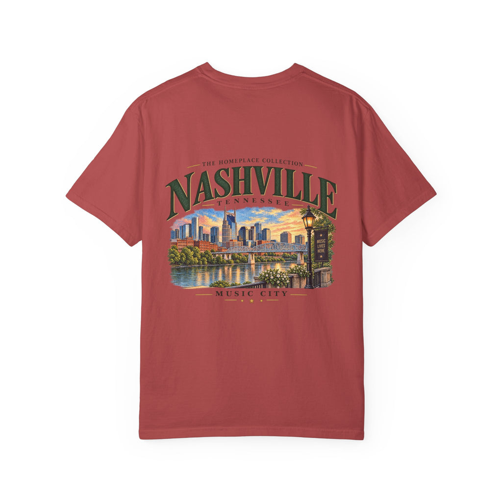 Nashville Skyline T-Shirt — Music City Souvenir Tee