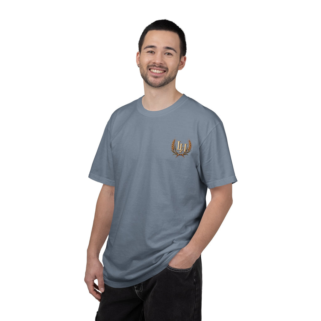 Thanksgiving Harvest T-Shirt — "Gather Close, Give Thanks" Fall Tee