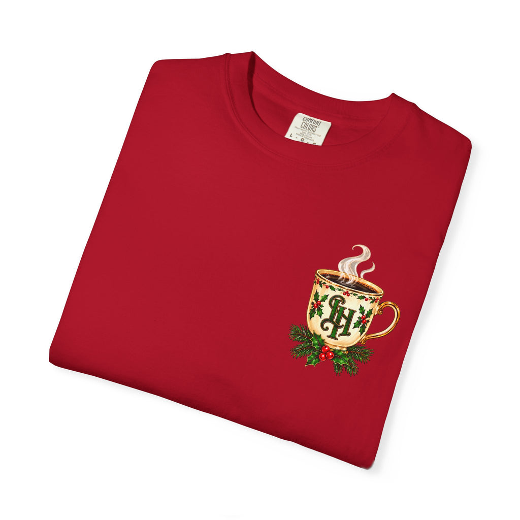 Christmas Morning Tee — Holiday Breakfast & Presents Graphic T-Shirt