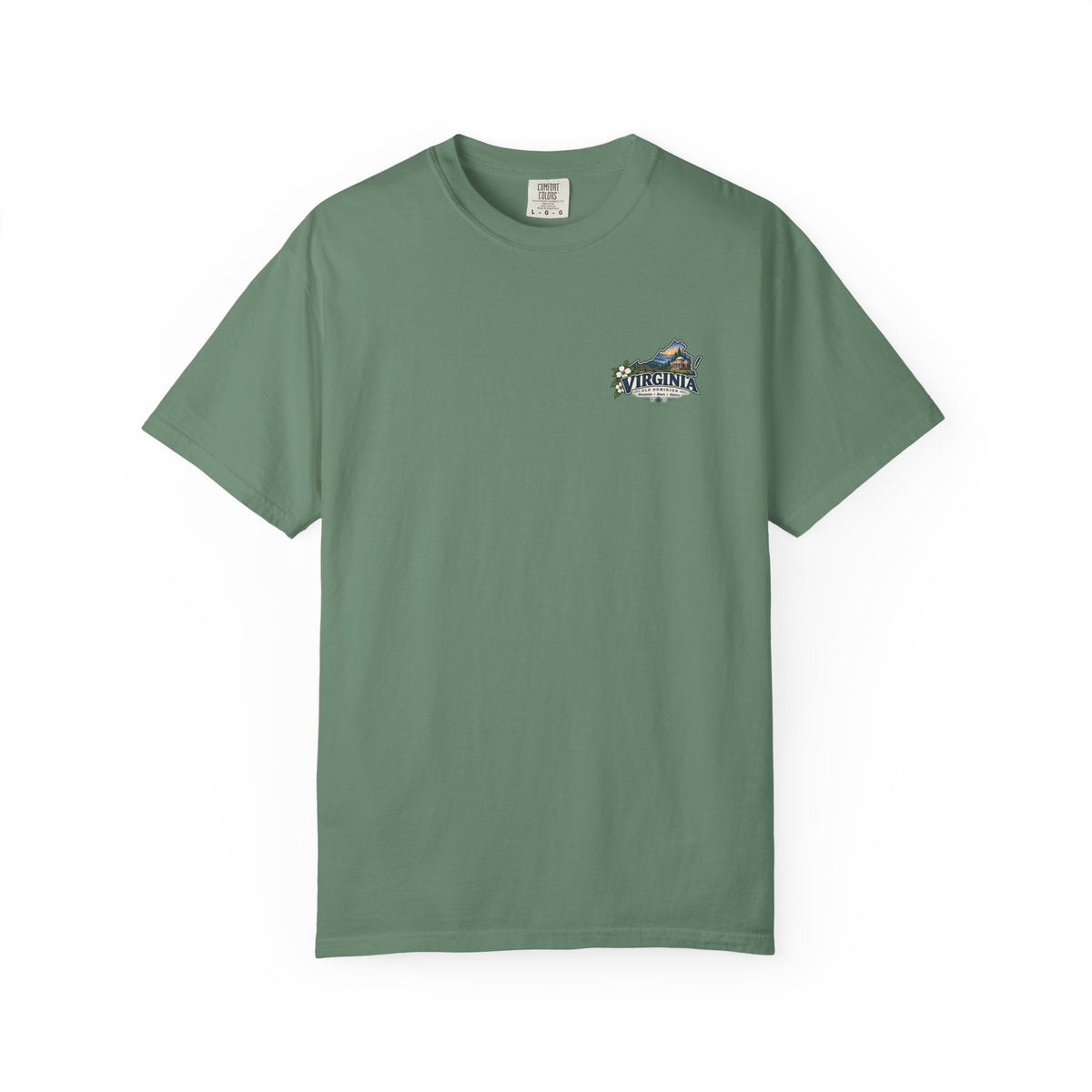 Virginia Scenic T-Shirt — Retro State Pride Design